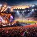 découvrez une analyse approfondie des concerts sportifs, incluant musique de stade, hymnes olympiques et spectacles athlétiques captivants.