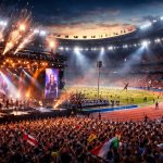 découvrez une analyse approfondie des concerts sportifs, incluant musique de stade, hymnes olympiques et spectacles athlétiques captivants.