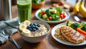 découvrez les repas types adaptés aux besoins énergétiques des sportifs d'endurance pour optimiser performance et récupération.